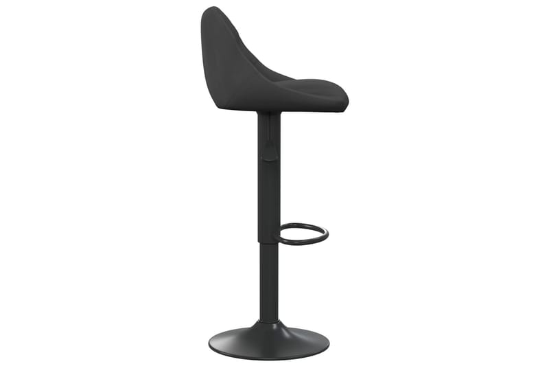 barstol fløjl sort - Sort - Møbler - Stole & lænestole - Barstole