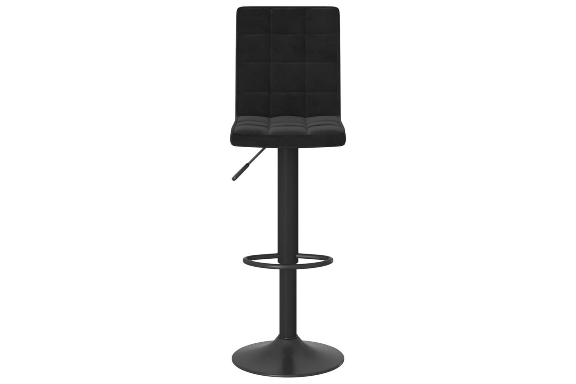 barstol fløjl sort - Sort - Møbler - Stole & lænestole - Barstole