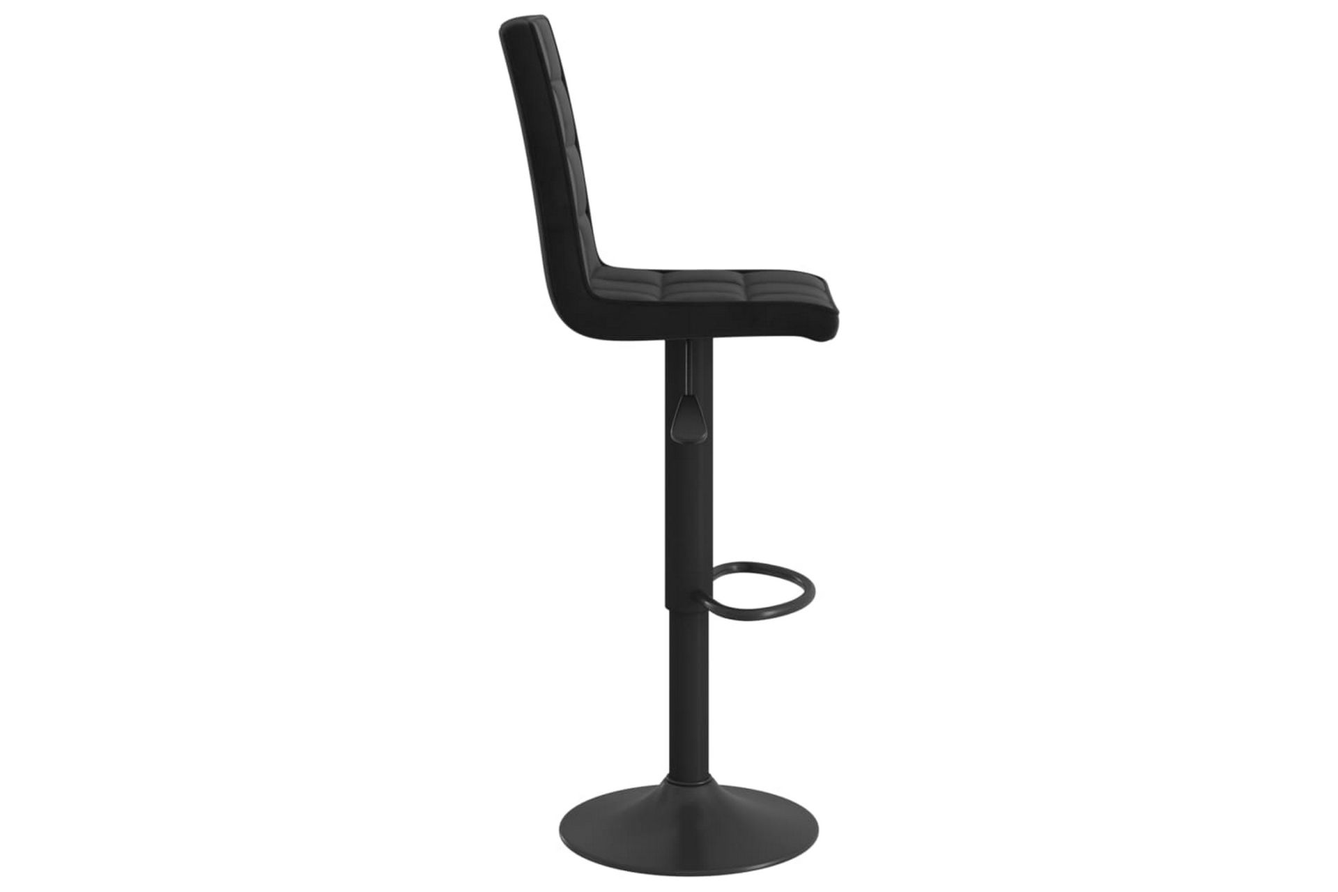 barstol fløjl sort - Sort - Møbler - Stole & lænestole - Barstole