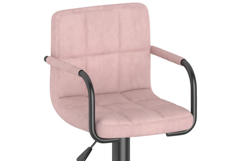 barstol fløjl pink - Lyserød - Møbler - Stole & lænestole - Barstole