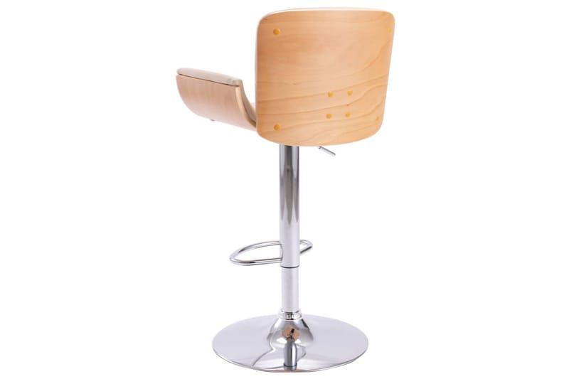 Barstol Kunstlæder Cremefarvet - Creme - Møbler - Stole & lænestole - Barstole