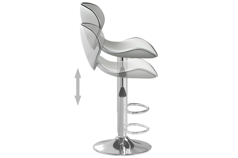 barstol kunstlæder hvid - Hvid - Møbler - Stole & lænestole - Barstole