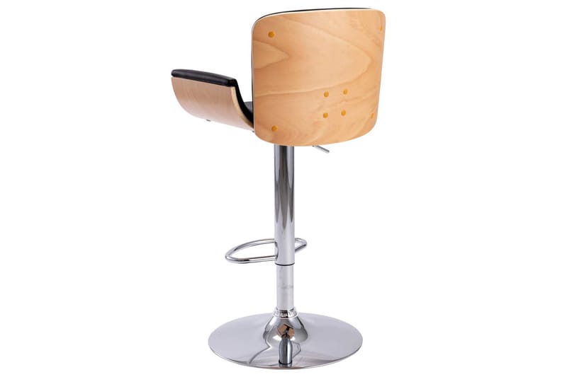 Barstol Kunstlæder Sort - Sort - Møbler - Stole & lænestole - Barstole