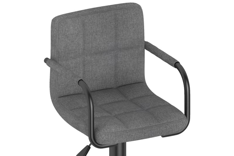 barstol stof lysegrå - Grå - Møbler - Stole & lænestole - Barstole