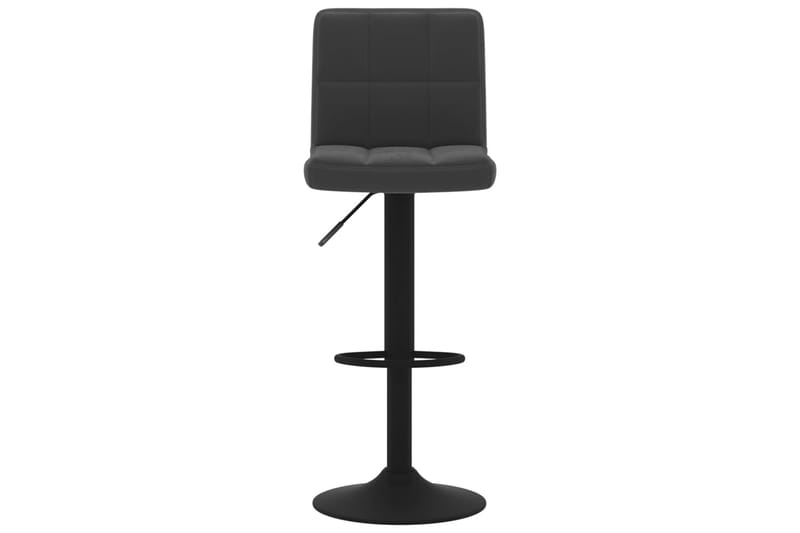 barstole 2 stk. fløjl sort - Sort - Møbler - Stole & lænestole - Barstole