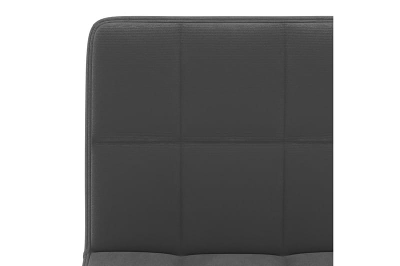 barstole 2 stk. fløjl sort - Sort - Møbler - Stole & lænestole - Barstole