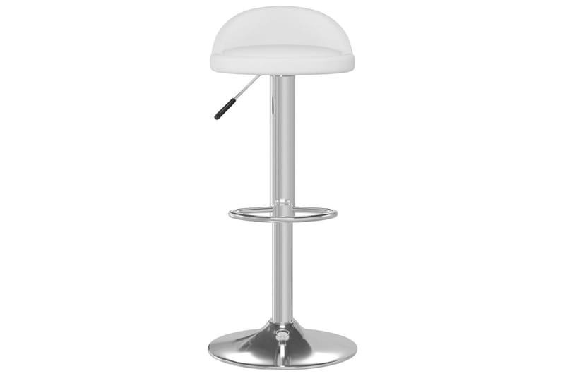 barstole 2 stk. kunstlæder hvid - Hvid - Møbler - Stole & lænestole - Barstole