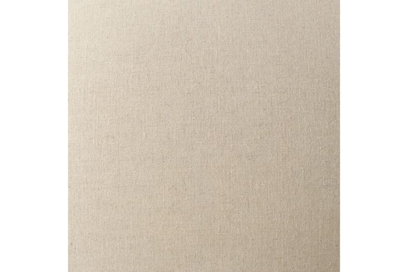 Barstole 2 Stk. Lærred Rattan 48 X 52 X 123 Cm Cremehvid - Beige - Møbler - Stole & lænestole - Barstole