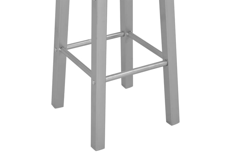 Barstole 2 Stk. Mdf Sølvfarvet - Sølv - Møbler - Stole & lænestole - Barstole