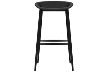 Barstole 2 Stk. Sort - Møbler - Stole & lænestole - Barstole