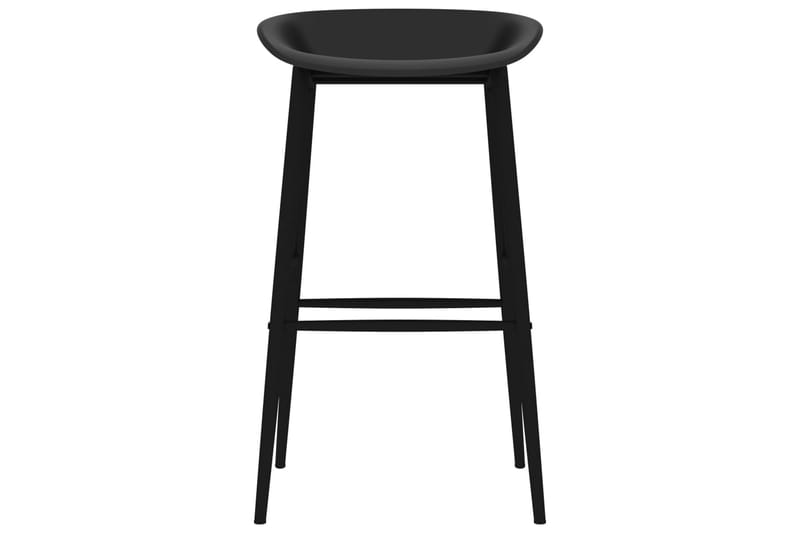 Barstole 2 Stk. Sort - Møbler - Stole & lænestole - Barstole
