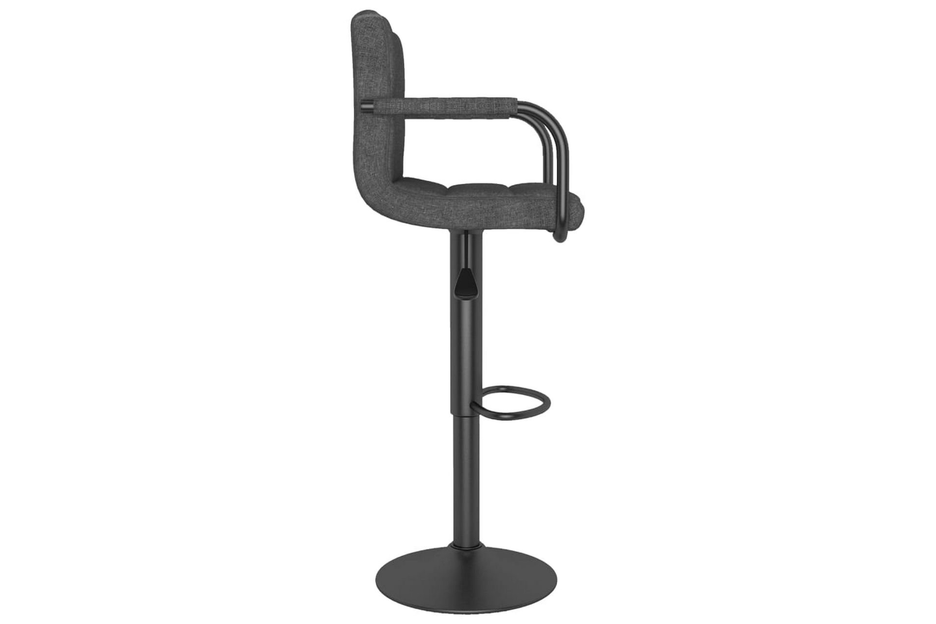 barstole 2 stk. stof mørkegrå - Grå - Møbler - Stole & l�ænestole - Barstole