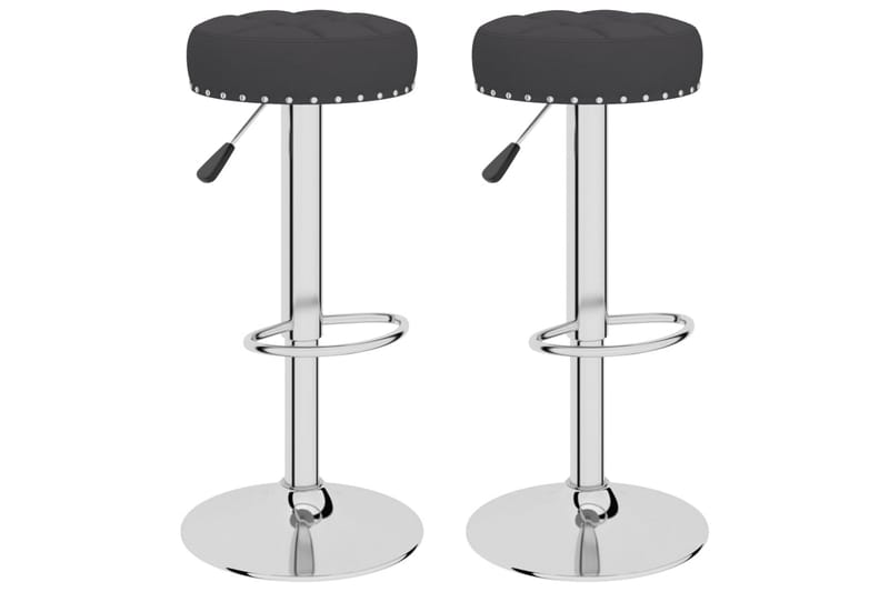 barstole 2 stk. stof sort - Sort - Møbler - Stole & lænestole - Barstole