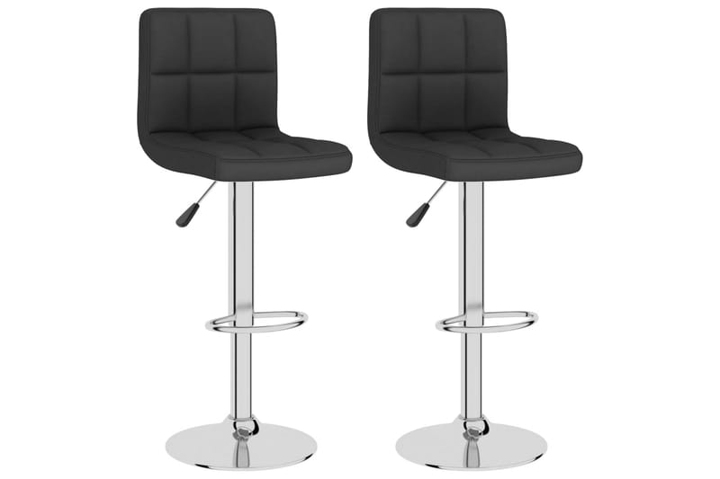 barstole 2 stk. stof sort - Sort - Møbler - Stole & lænestole - Barstole