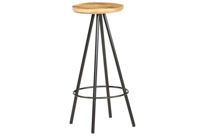 Barstole 4 Stk. Ru Mangotræ - Møbler - Stole & lænestole - Barstole