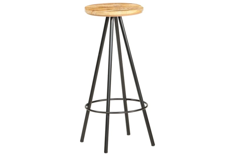 Barstole 4 Stk. Ru Mangotræ - Møbler - Stole & lænestole - Barstole
