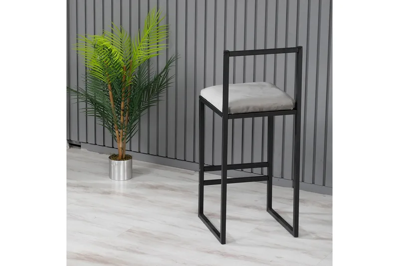 Bitanya Barstole - Grå - Møbler - Stole & lænestole - Barstole