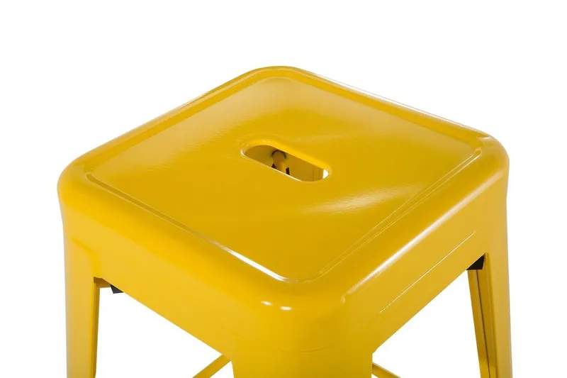 Cabrillo barstol 42 cm - Gul - Møbler - Stole & lænestole - Barstole