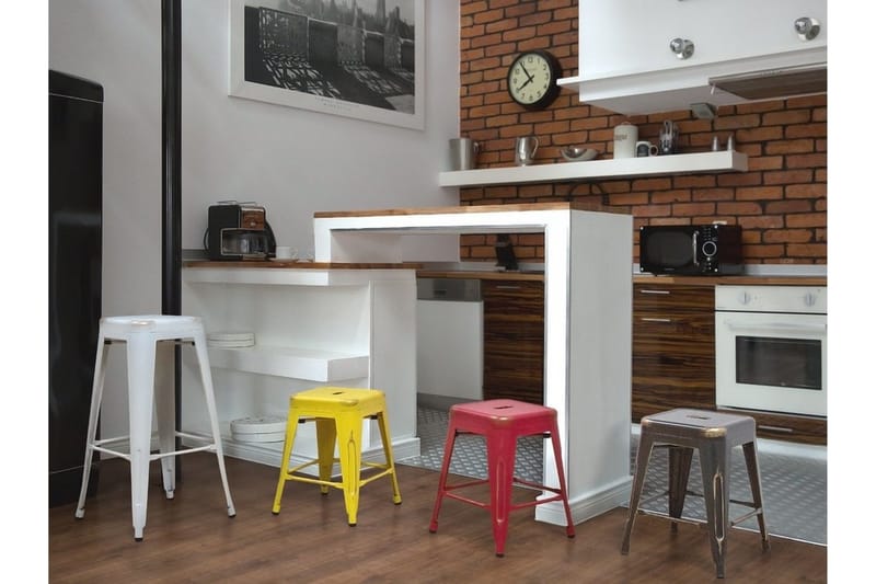 Cabrillo barstol 42 cm - Sort - Møbler - Stole & lænestole - Barstole