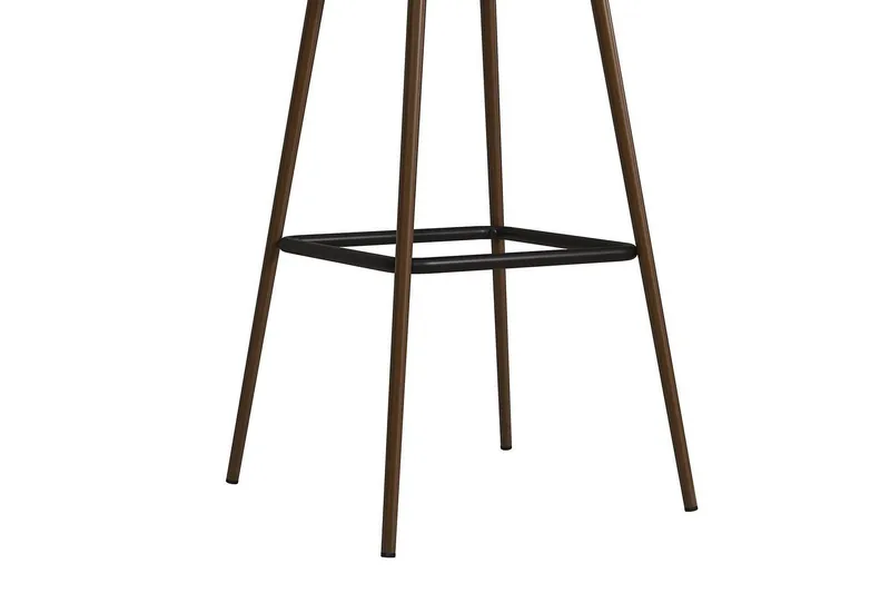 Copley Barstol Mørk linnedgrå - Dorel Home - Møbler - Stole & lænestole - Barstole