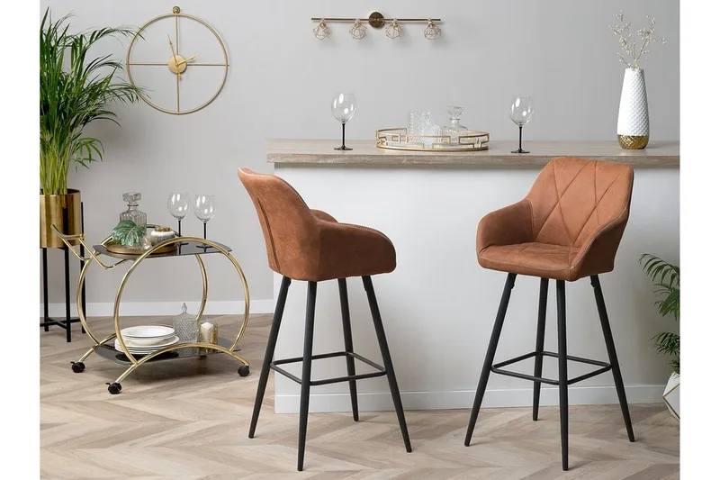 Darien barstol 41 cm - Brun - Møbler - Stole & lænestole - Barstole