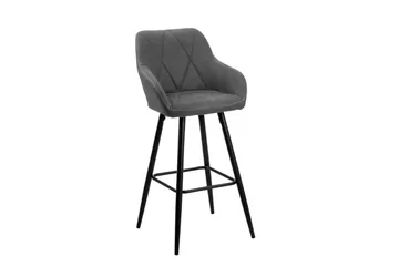 Darien barstol 41 cm - Grå - Møbler - Stole & lænestole - Barstole