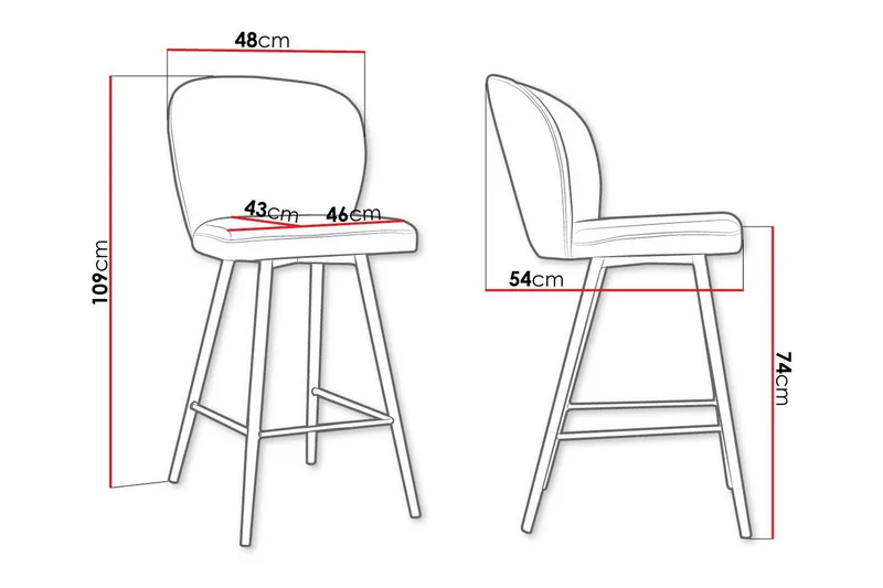 Glenarm Barstol - Møbler - Stole & lænestole - Barstole