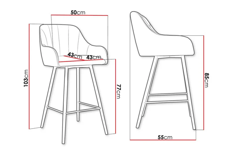 Glenarm Barstol - Møbler - Stole & lænestole - Barstole