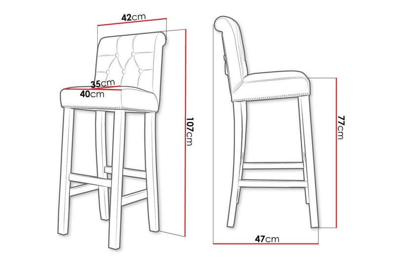 Glenarm Barstol - Møbler - Stole & lænestole - Barstole