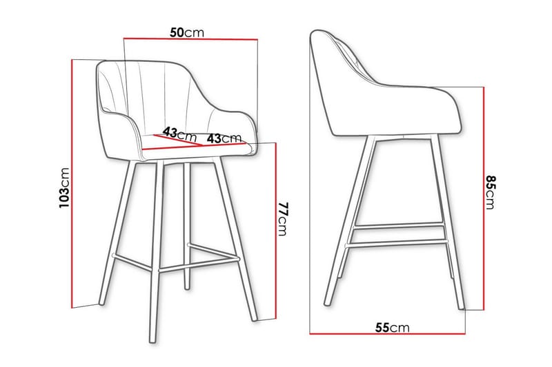 Glenarm Barstol - Møbler - Stole & lænestole - Barstole