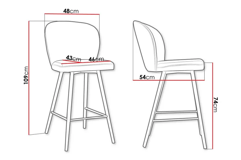 Glenarm Barstol - Møbler - Stole & lænestole - Barstole