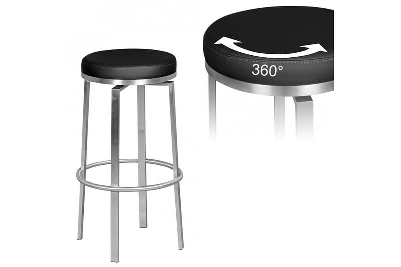 Joandri Barstol - Sort - Møbler - Stole & lænestole - Barstole