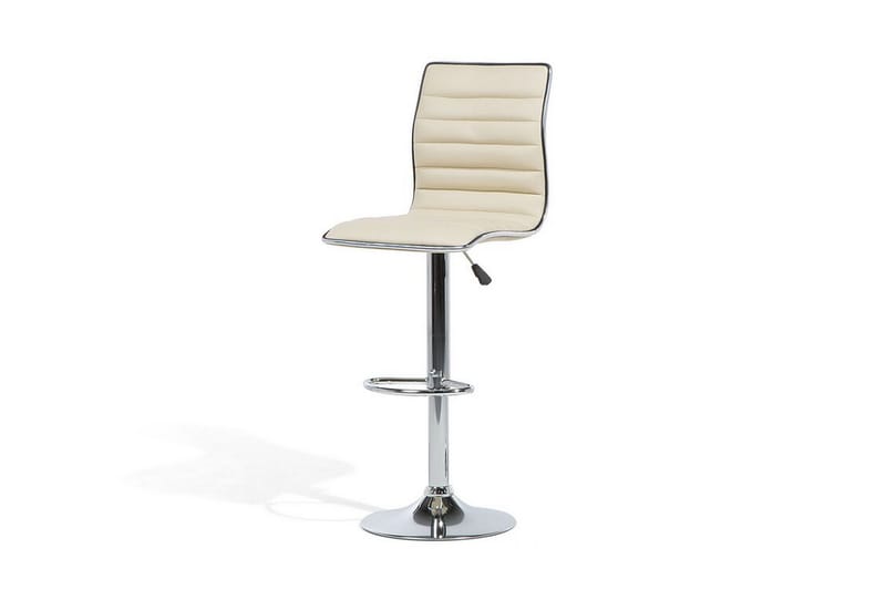 Lucernia Barstol 2stk - Kunstlæder/Beige - Møbler - Stole & lænestole - Barstole