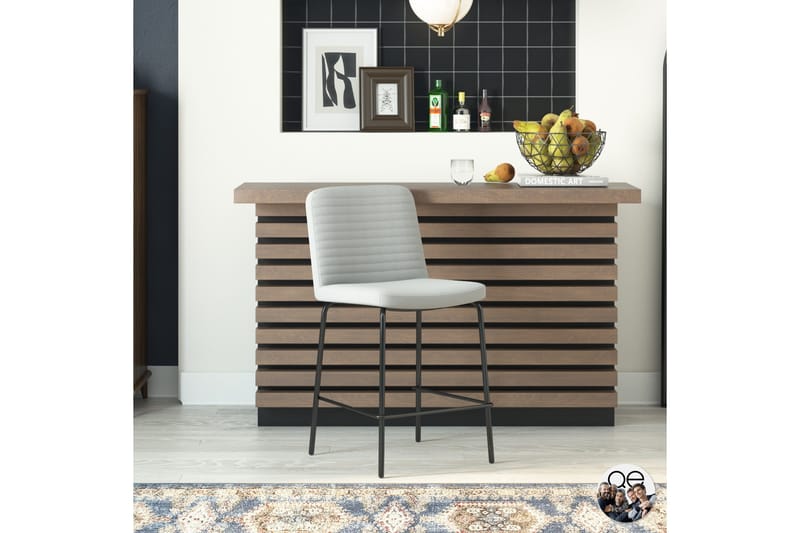 Marika Barstol - Grå - Møbler - Stole & lænestole - Barstole