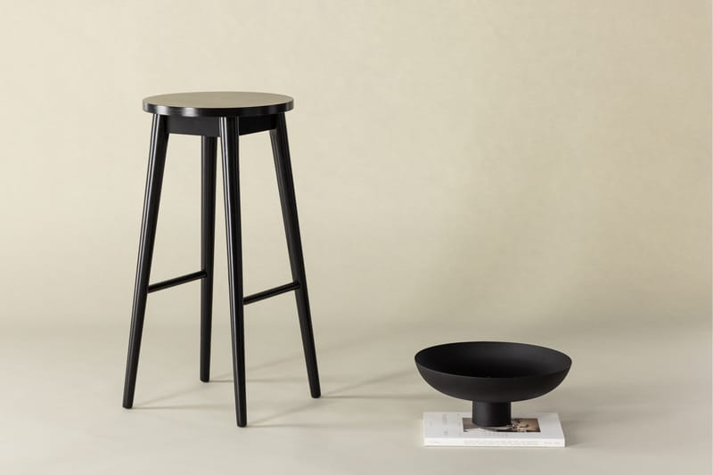 Mollösand Barstol 75 cm - Sort - Møbler - Stole & lænestole - Barstole