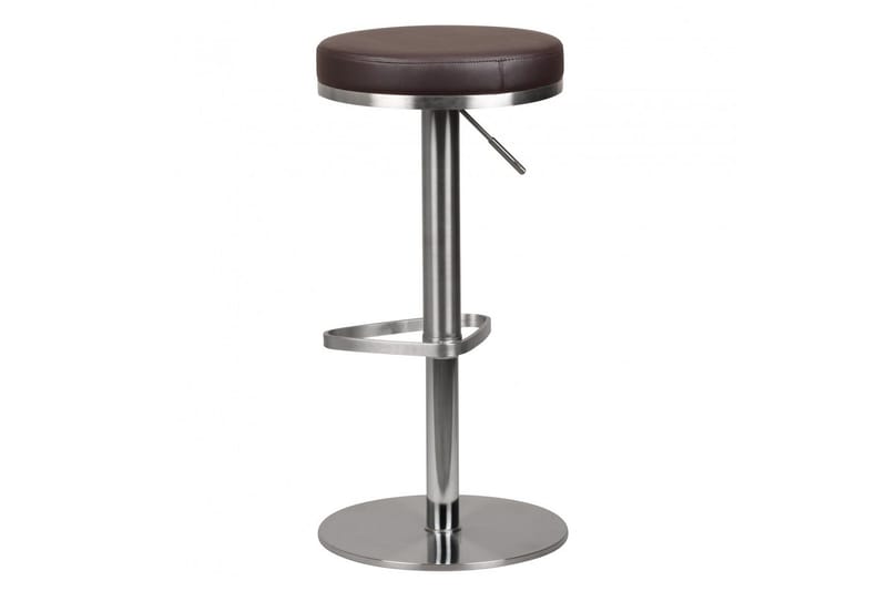 Norsen Barstol - Brun | Chrome - Møbler - Stole & lænestole - Barstole