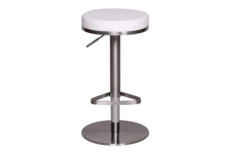 Norsen Barstol - Hvid | Chrome - Møbler - Stole & lænestole - Barstole