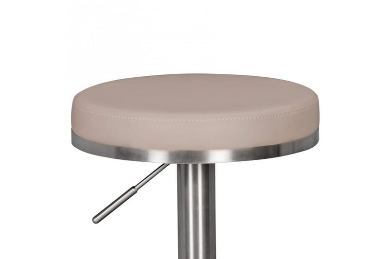 Norsen Barstol - Taupe | Chrome - Møbler - Stole & lænestole - Barstole