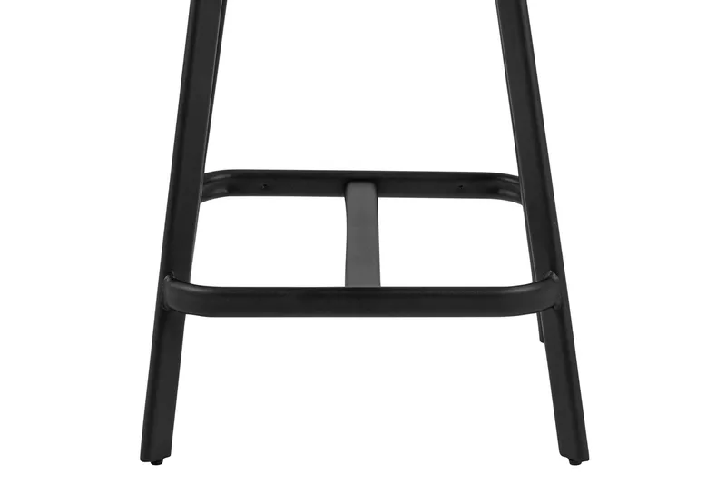 Oregona Barstol - Kunstlæder/Brun/Mat Sort - Møbler - Stole & lænestole - Barstole