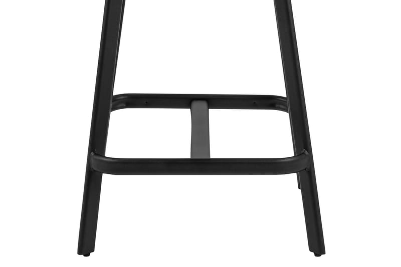 Oregona Barstol - Kunstlæder/Brun/Mat Sort - Møbler - Stole & lænestole - Barstole