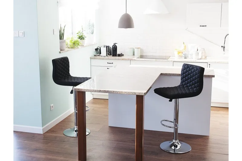 Orlando barstol 39 cm 2-pak - Sort - Møbler - Stole & lænestole - Barstole