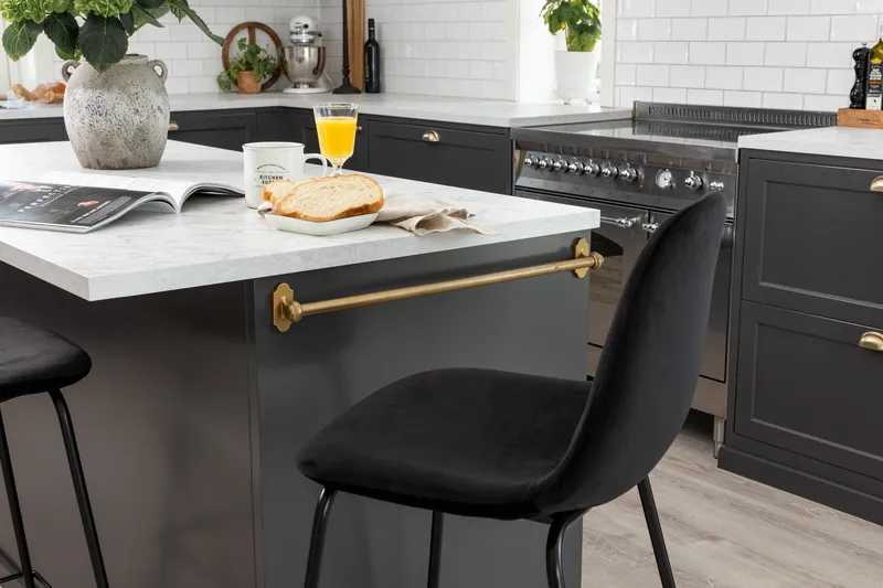 Polar Barstol - Sort - Møbler - Stole & lænestole - Barstole