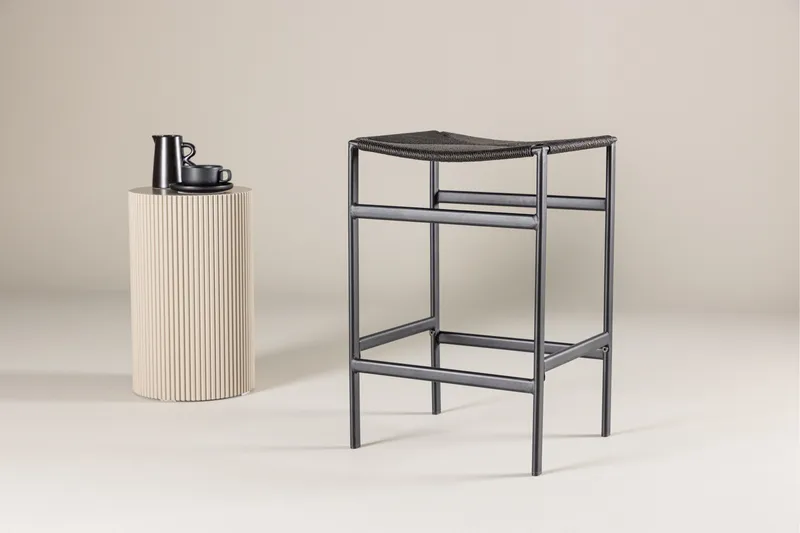 Polly Barstol 66 cm - Sort - Møbler - Stole & lænestole - Barstole