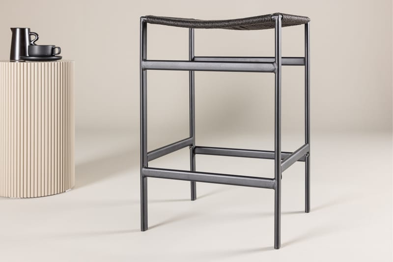 Polly Barstol 66 cm - Sort - Møbler - Stole & lænestole - Barstole