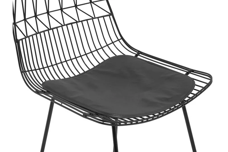 Preston barstol 48 cm - Sort - Møbler - Stole & lænestole - Barstole