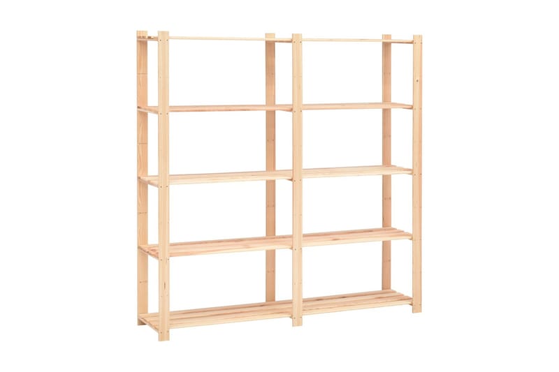 Reoler 2Stk. 5 Hylder 170X38X170 Fsc Massivt Fyrretræ 500 kg - Beige - Møbler - Stole & lænestole - Barstole