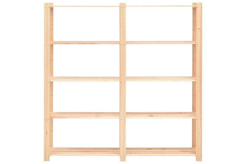 Reoler 2Stk. 5 Hylder 170X38X170 Fsc Massivt Fyrretræ 500 kg - Beige - Møbler - Stole & lænestole - Barstole
