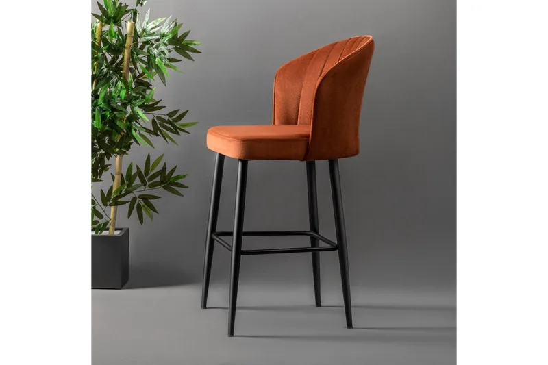 Rubi Barstole - Rød - Møbler - Stole & lænestole - Barstole