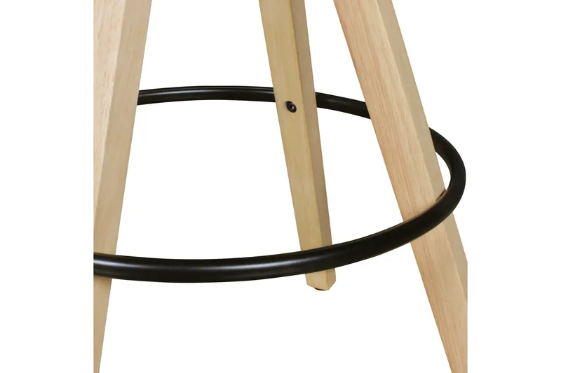 Sarkbank Barstole 2-stk - Sort - Møbler - Stole & lænestole - Barstole