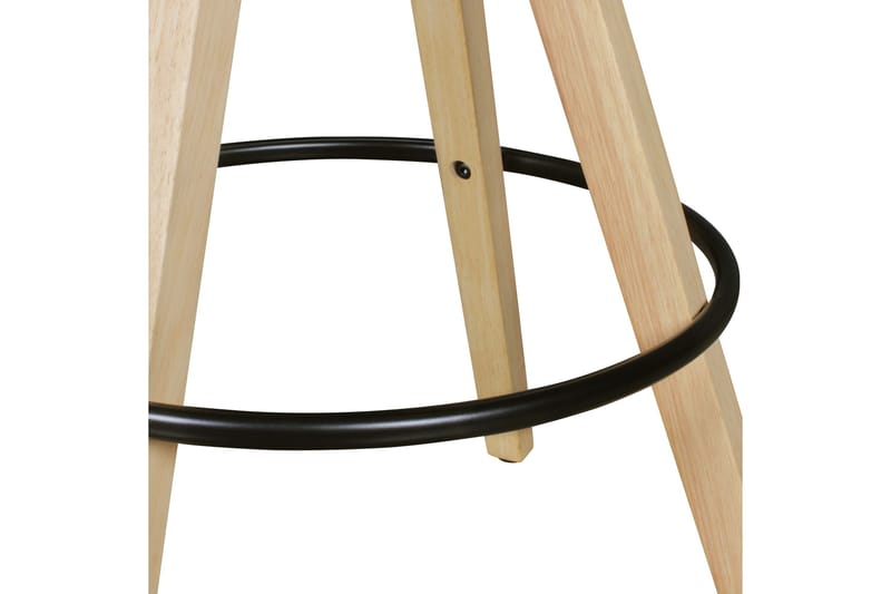 Sarkbank Barstole 2-stk - Sort - Møbler - Stole & lænestole - Barstole